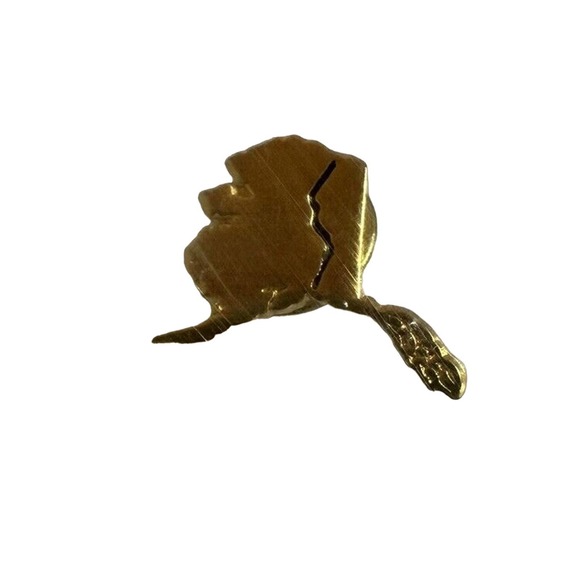 Other - Gold Tone Alaska State Shape Lapel Hat Pin Pinback